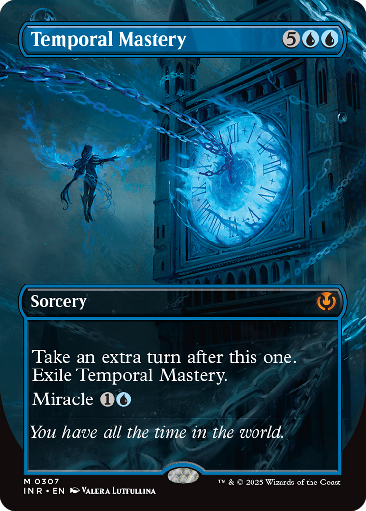 Image of Temporal Mastery (Borderless) (INR-307) - Innistrad Remastered: (miracle) (Borderless)