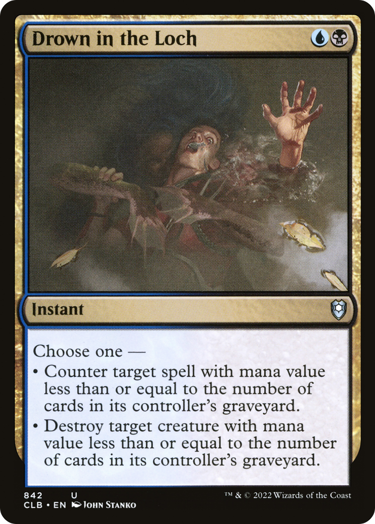 Image of Drown in the Loch (CLB-842) - Commander Legends: Battle for Baldur's Gate