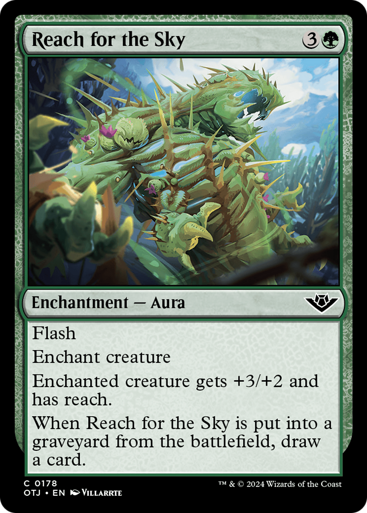 Image of Reach for the Sky (OTJ-178) - Outlaws of Thunder Junction Foil