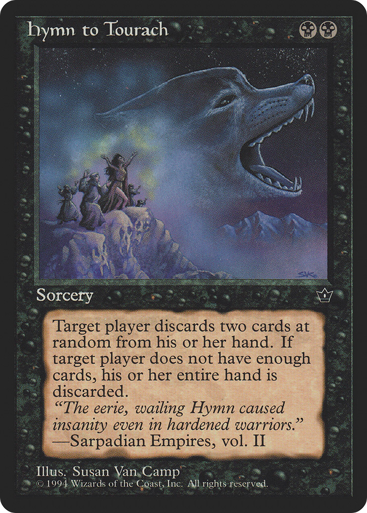 Image of Hymn to Tourach (Van Camp) (FEM-) - Fallen Empires