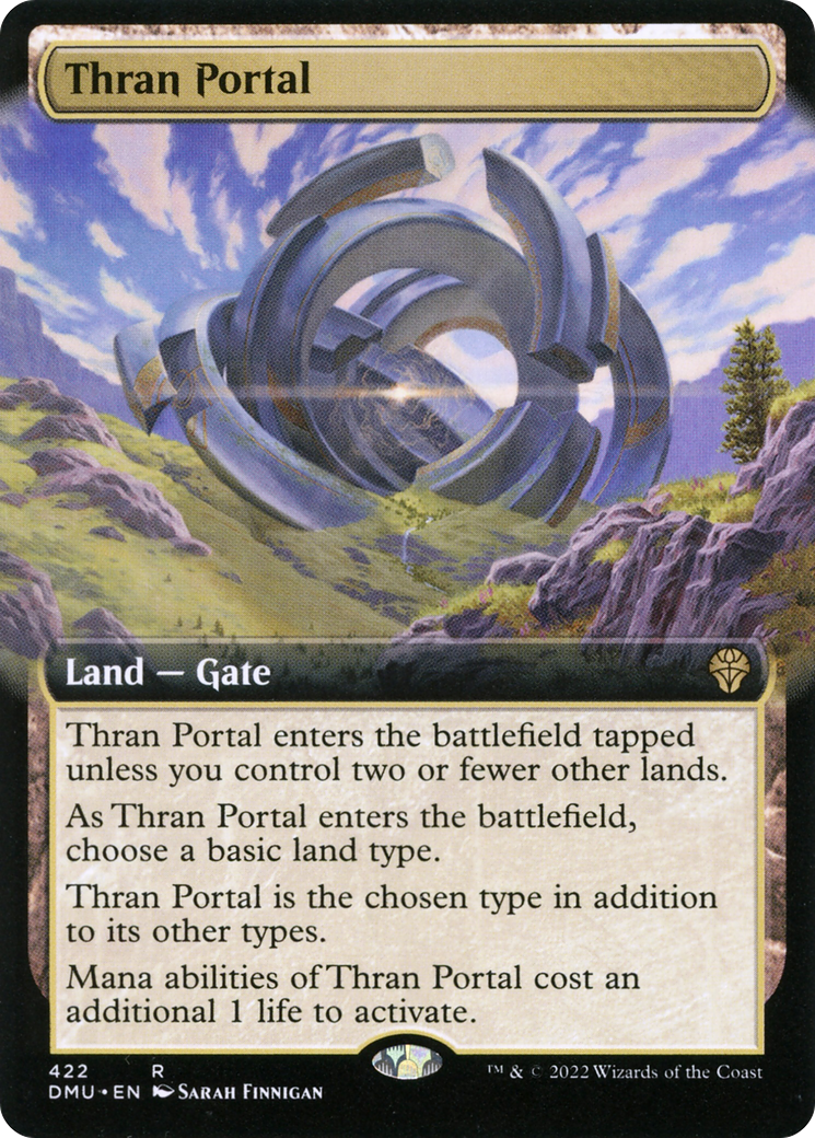 Image of Thran Portal (Extended Art) (DMU-422) - Dominaria United: (Extended Art) Foil