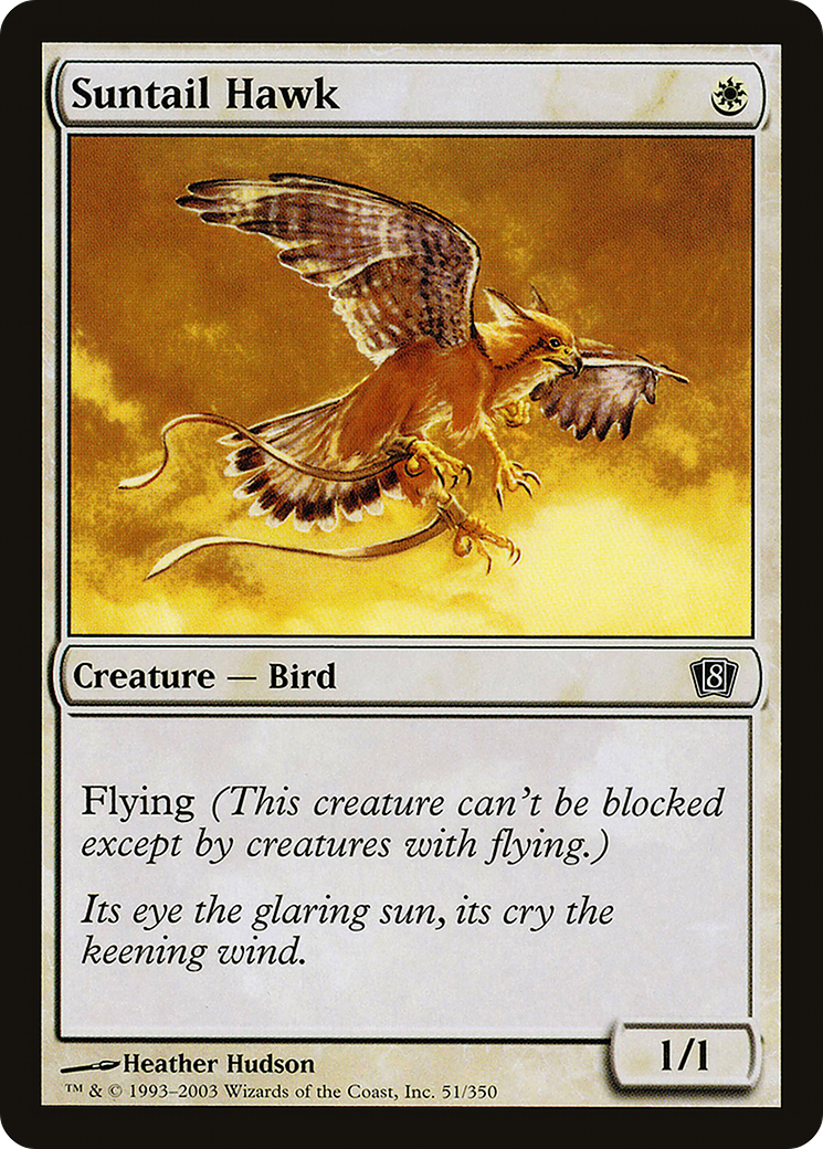 Image of Suntail Hawk (8ED-051) - 8th Edition