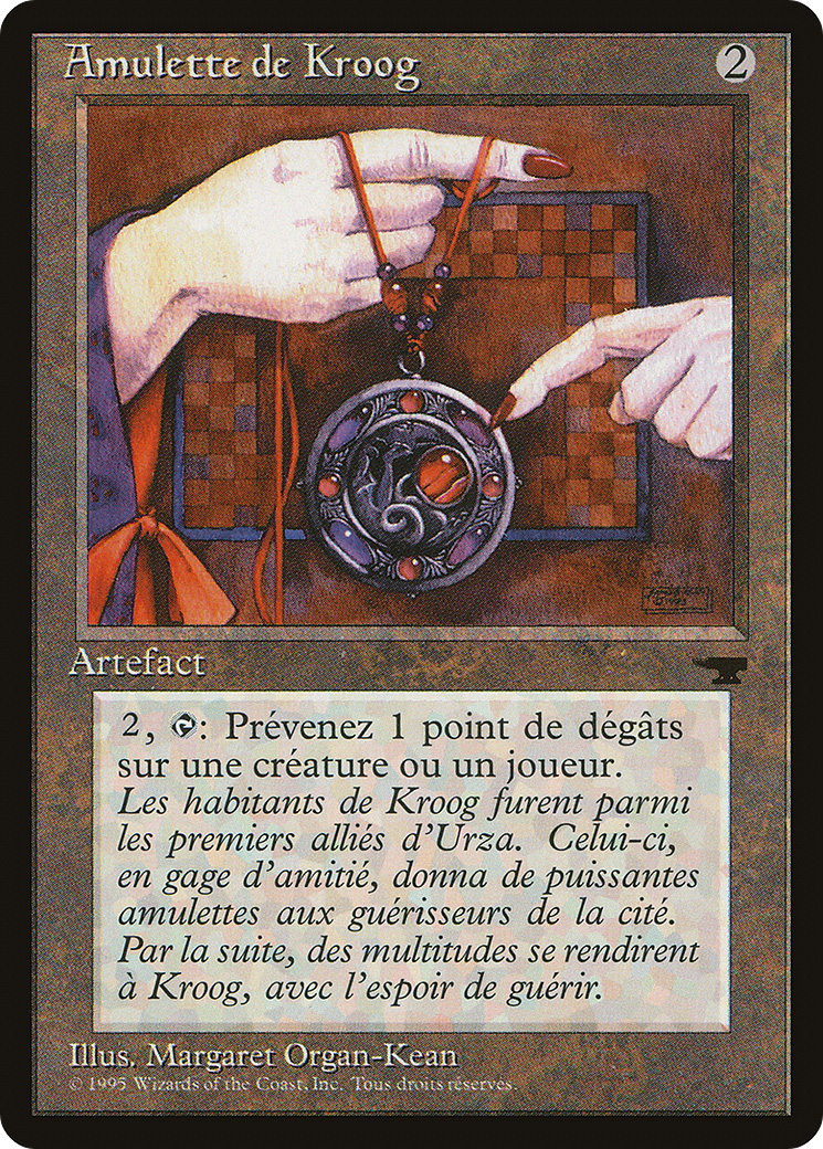 Image of Amulet of Kroog (French) - 