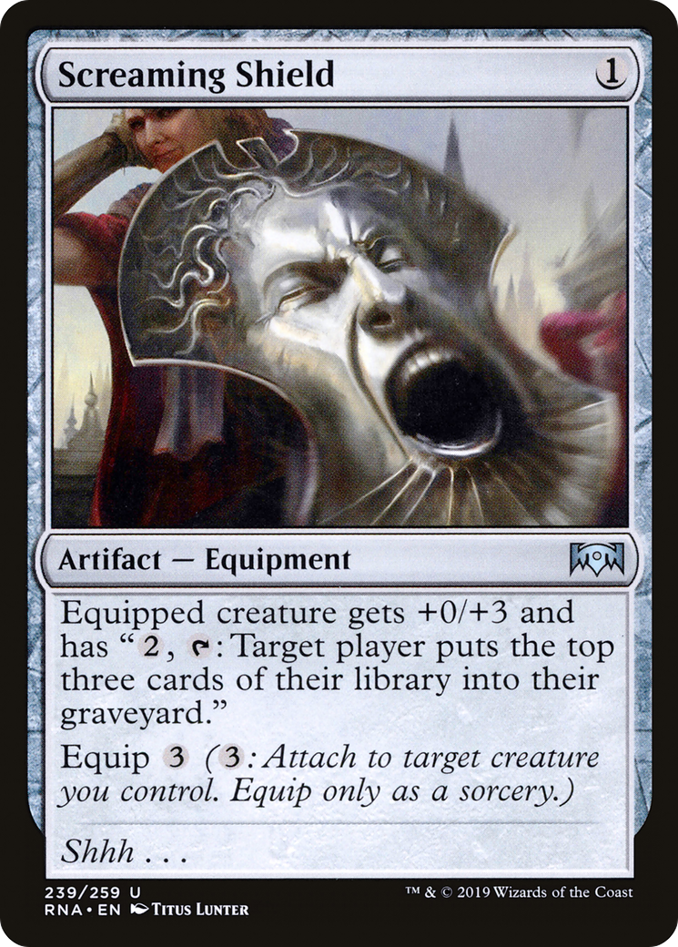 Image of Screaming Shield (RNA-239) - Ravnica Allegiance