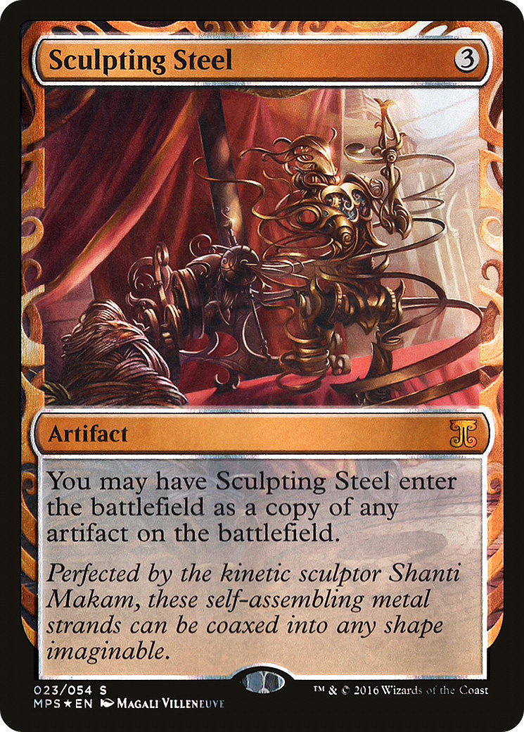 Image of Sculpting Steel (MPS-023) - Kaladesh Inventions Foil