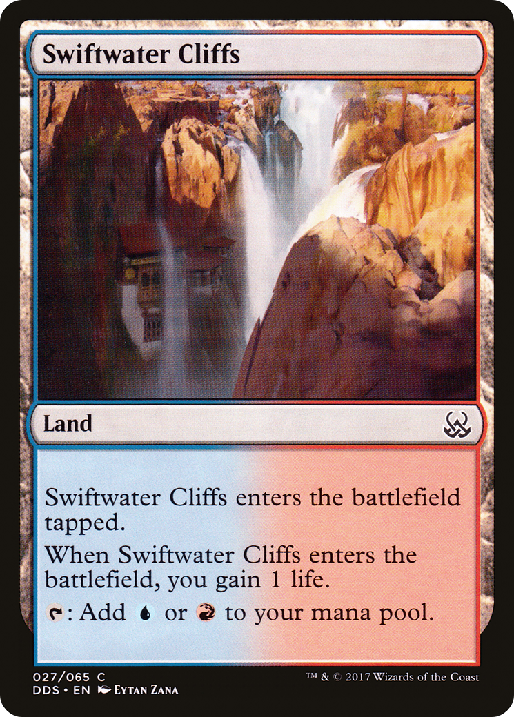 Image of Swiftwater Cliffs (DDS-027) - Duel Decks: Mind vs. Might