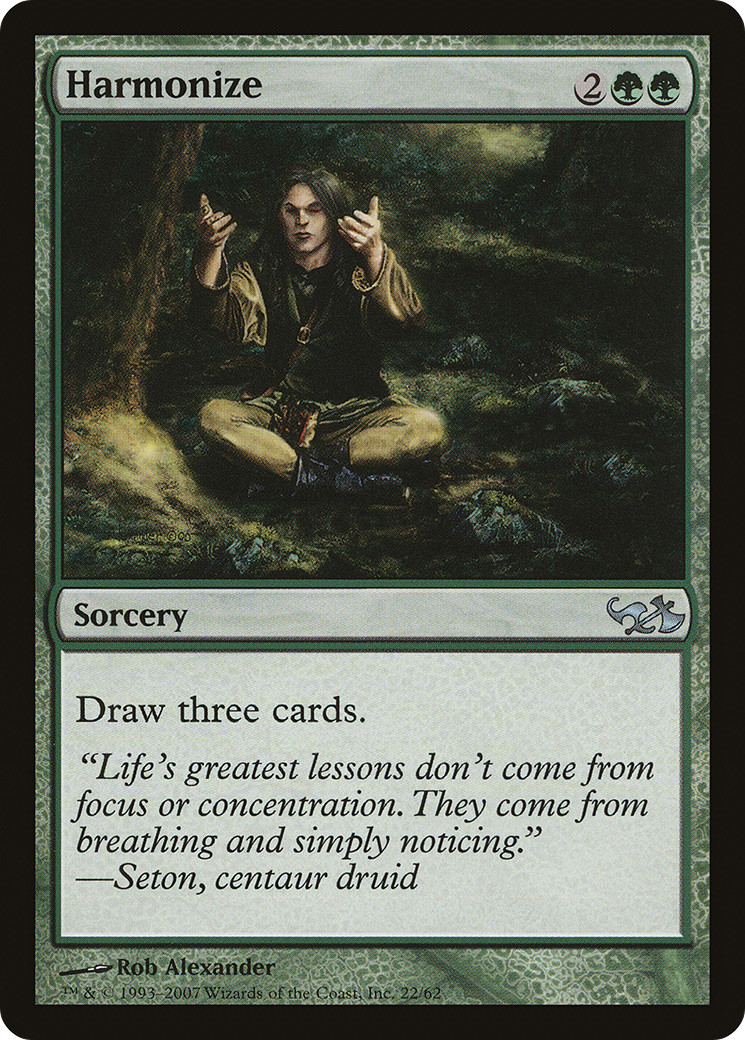 Image of Harmonize (EVG-022) - Duel Decks: Elves vs. Goblins