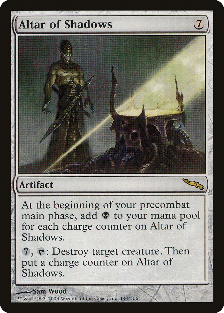 Image of Altar of Shadows (MRD-143) - Mirrodin