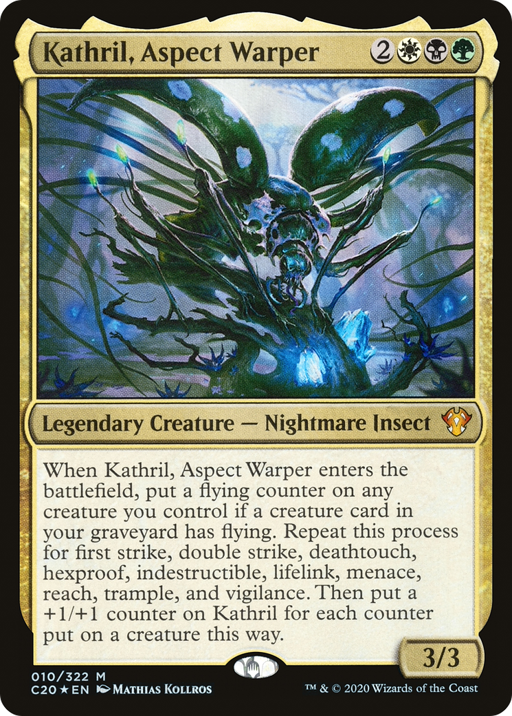 Image of Kathril, Aspect Warper (C20-010) - Commander 2020 Foil