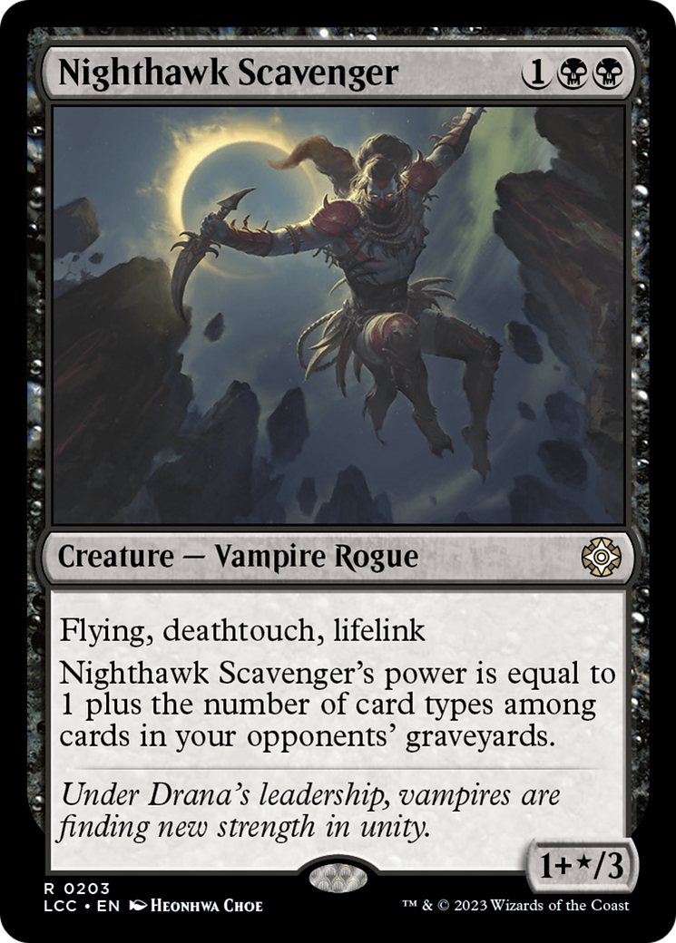 Image of Nighthawk Scavenger (LCC-203) - The Lost Caverns of Ixalan Commander