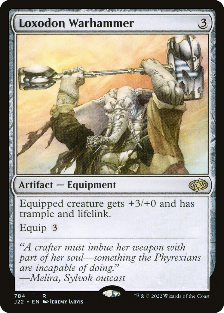 Image of Loxodon Warhammer (J22-784) - Jumpstart 2022