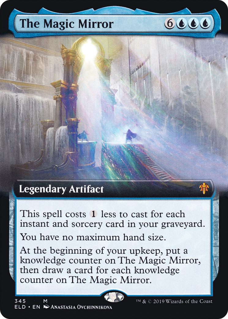 Image of The Magic Mirror (Extended Art) (ELD-345) - Throne of Eldraine: (Extended Art) Foil