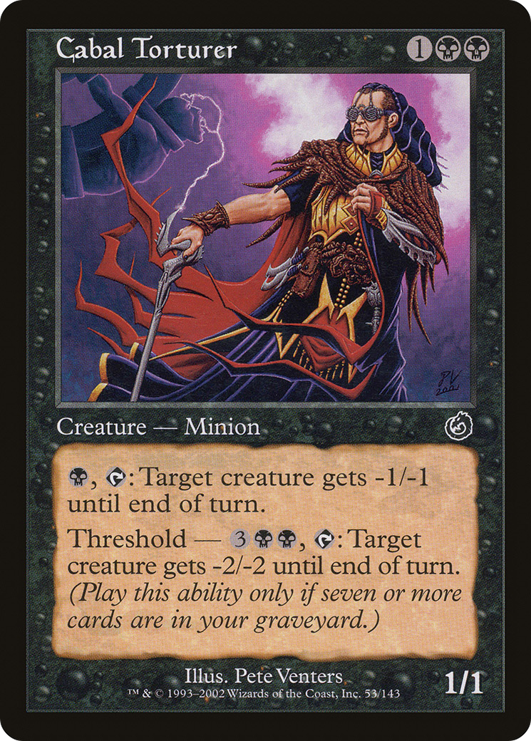 Image of Cabal Torturer (TOR-053) - Torment
