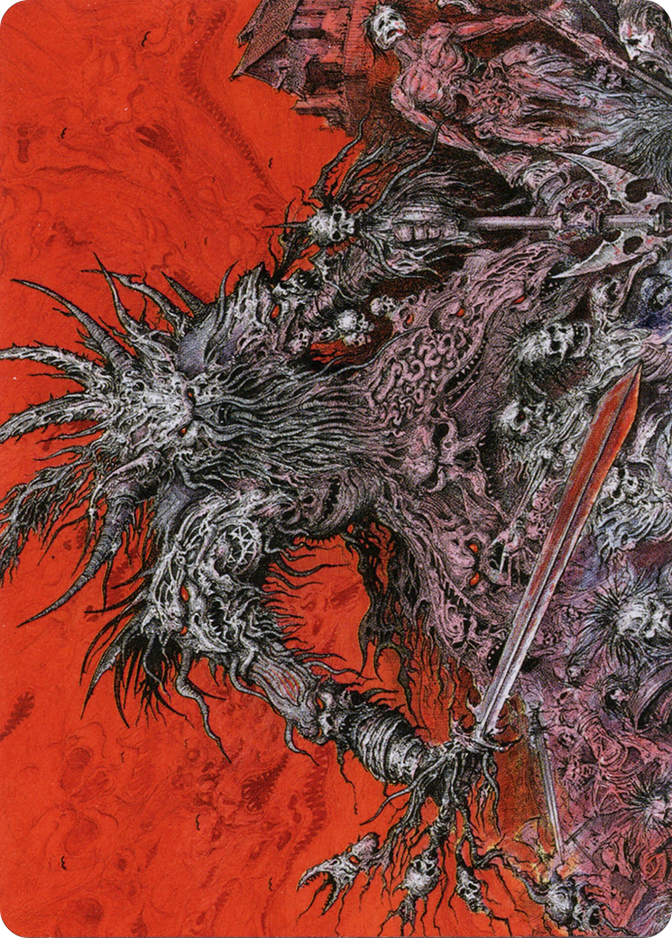 Image of Varragoth, Bloodsky Sire // Varragoth, Bloodsky Sire (ASKHM-078) - Art Series: Kaldheim (Borderless)