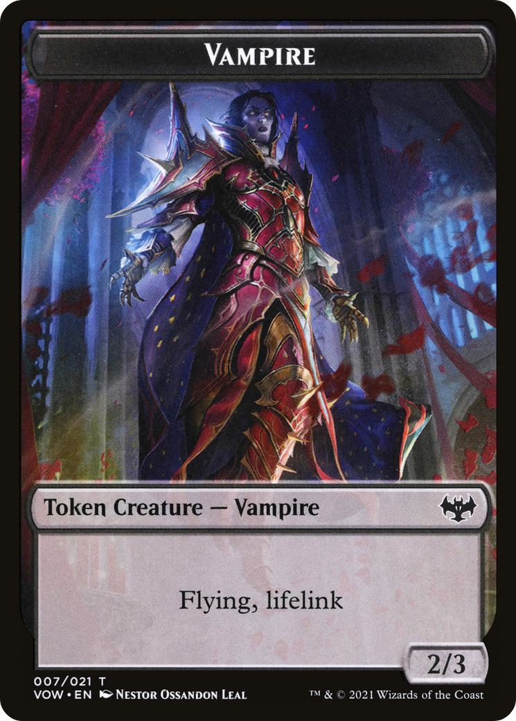 Image of Vampire (TVOW-007) - Innistrad: Crimson Vow Tokens