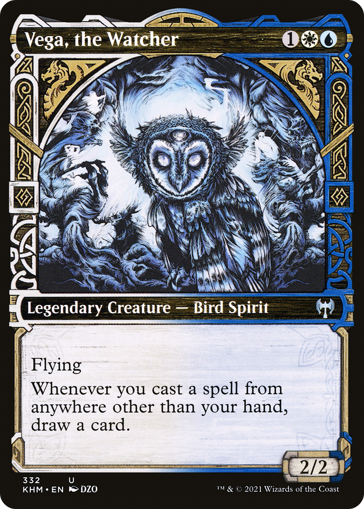 Image of Vega, the Watcher (Showcase) (KHM-332) - Kaldheim: (Showcase)