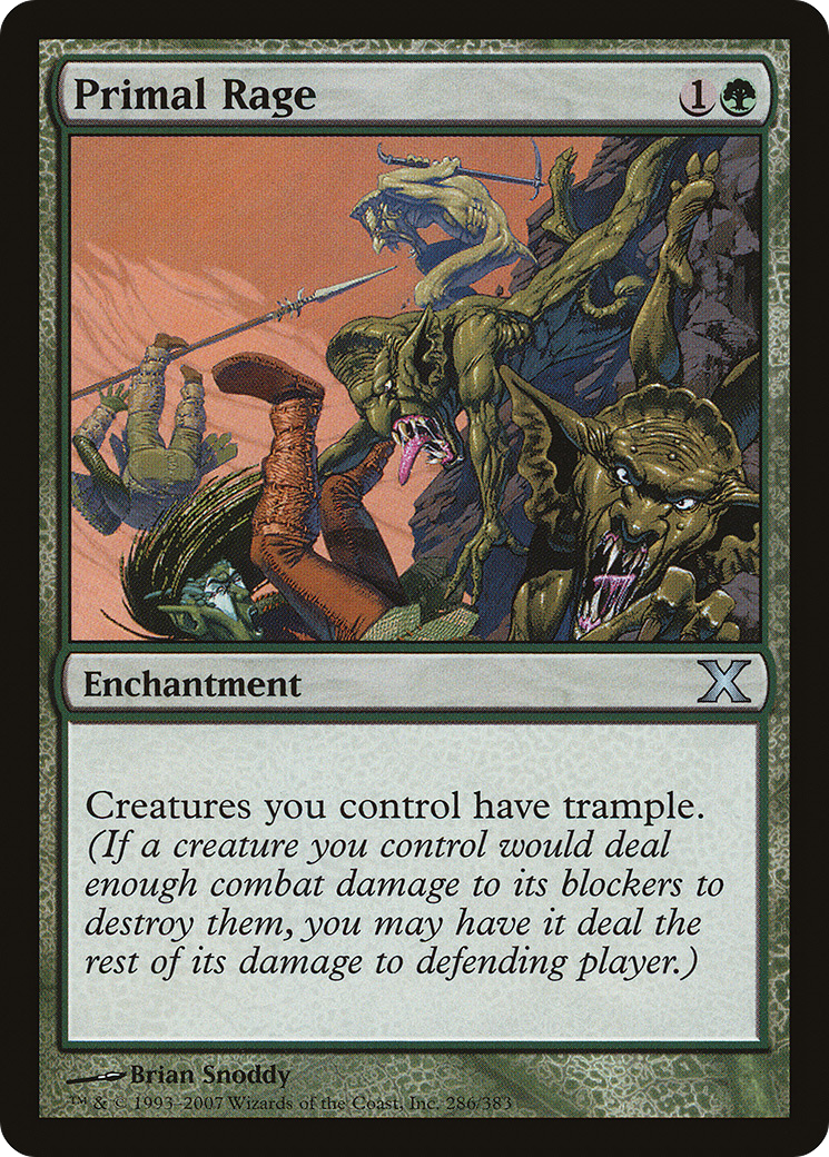 Image of Primal Rage (10E-286) - Tenth Edition