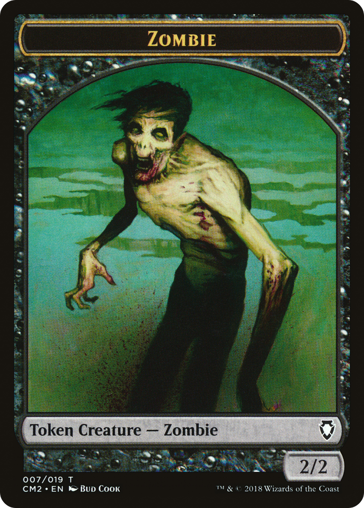 Image of Zombie Token (CM2-007) - Commander Anthology Volume II Tokens