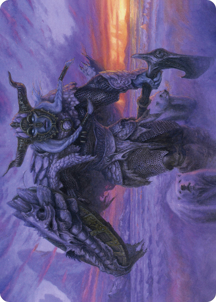Image of Rimeshield Frost Giant // Frost Giant (AAFR-005) - Adventures in the Forgotten Realms Art Series (Borderless)