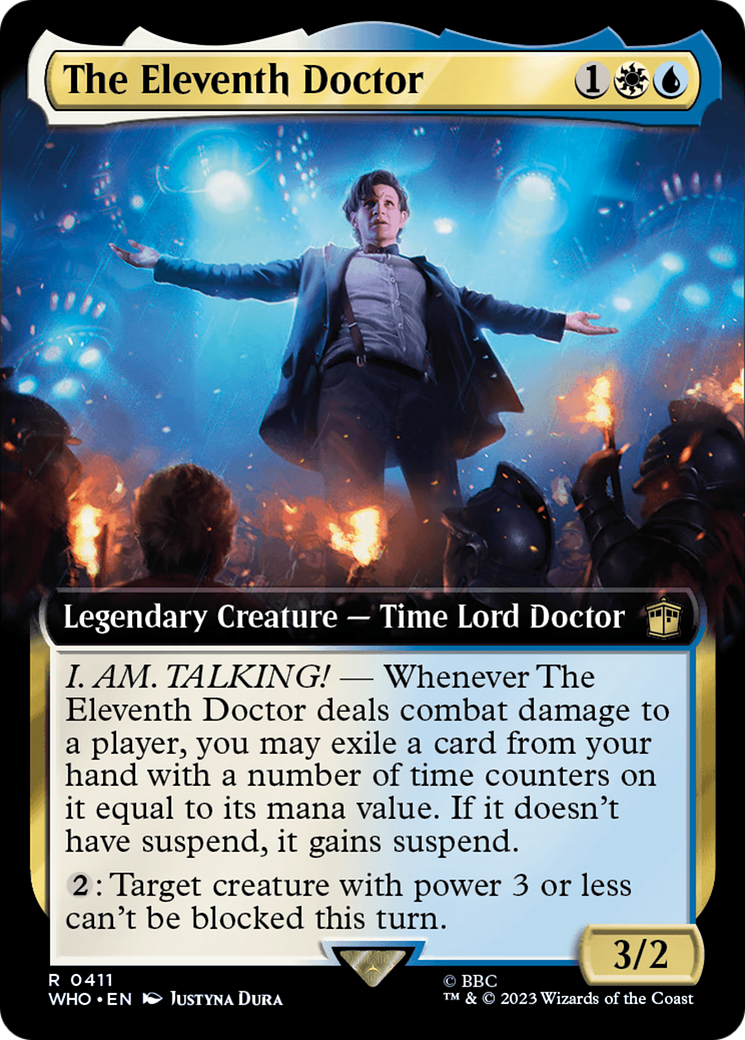 Image of The Eleventh Doctor (Extended Art) (WHO-411) - Doctor Who: (Extended Art)