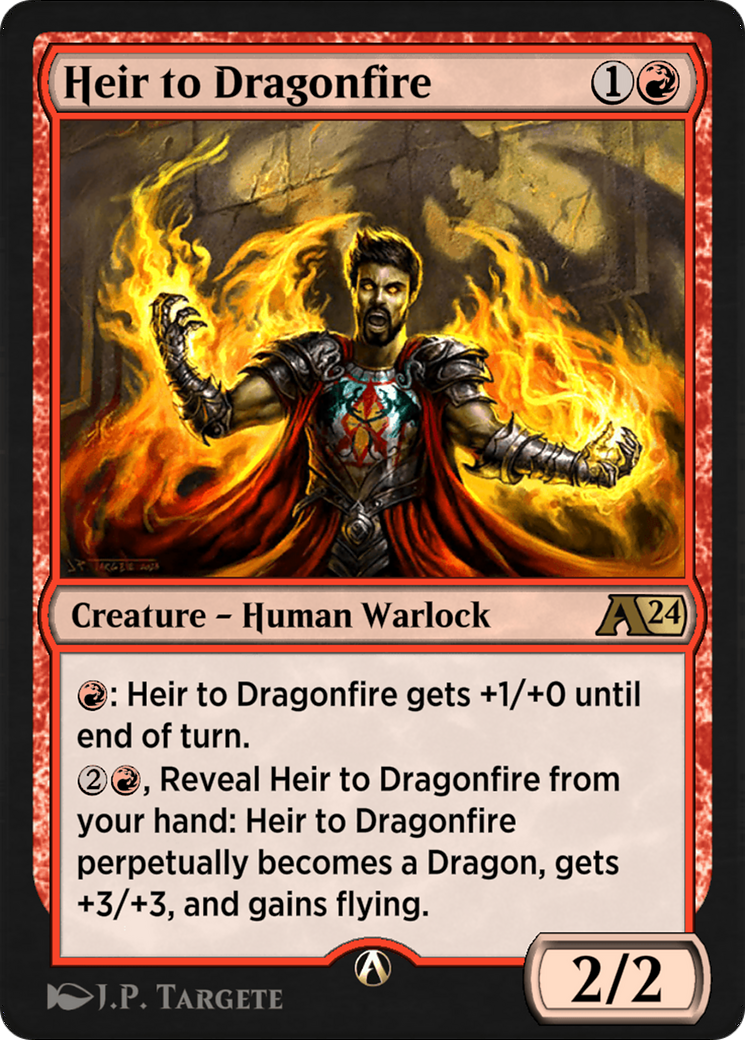 Image of Heir to Dragonfire (YWOE-010) - Alchemy: Wilds of Eldraine