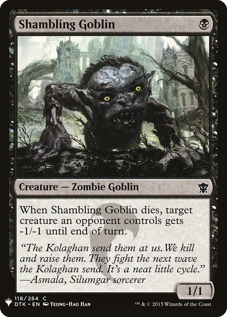 Image of Shambling Goblin (LIST-DTK-118) - The List