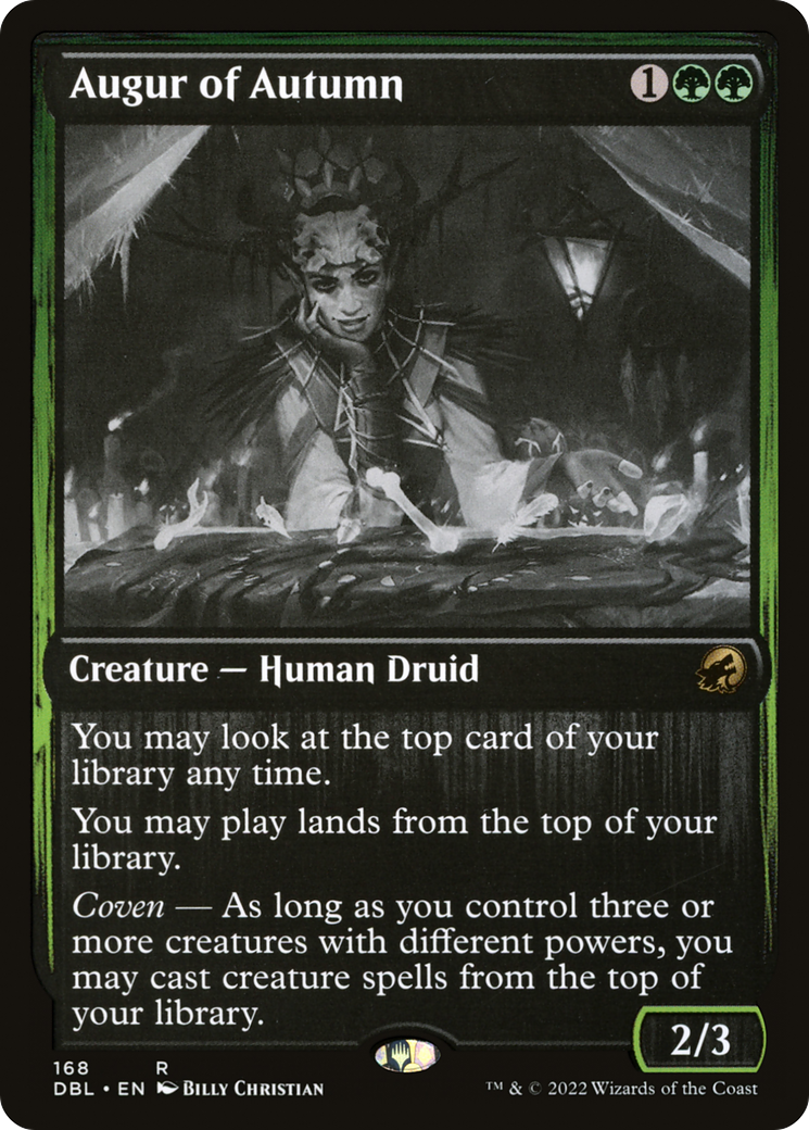 Image of Augur of Autumn (DBL-168) - Innistrad: Double Feature