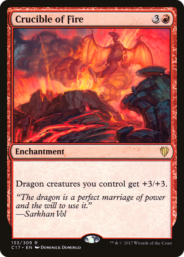 Image of Crucible of Fire (C17-133) - Commander 2017