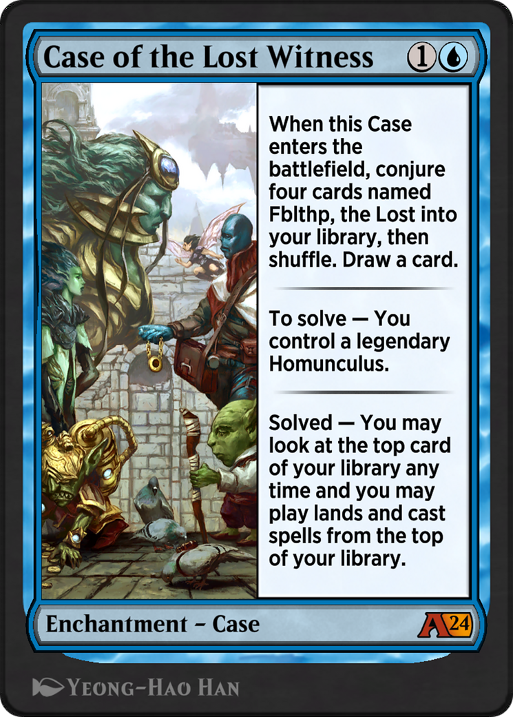 Image of Case of the Lost Witness (YMKM-004) - Alchemy: Murders at Karlov Manor