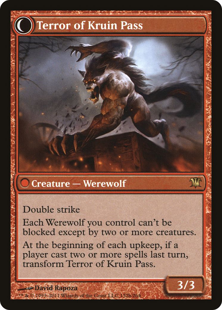 Image of Kruin Outlaw (ISD-152) - Innistrad: (Double Faced Transform) Foil