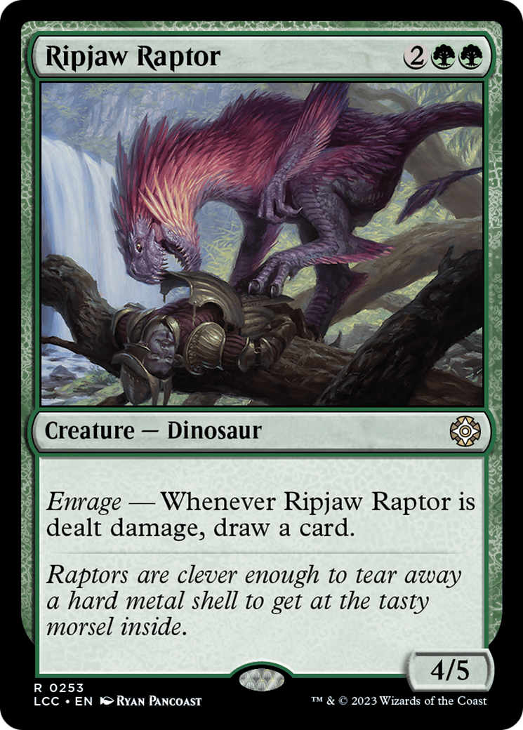 Image of Ripjaw Raptor (LCC-253) - The Lost Caverns of Ixalan Commander
