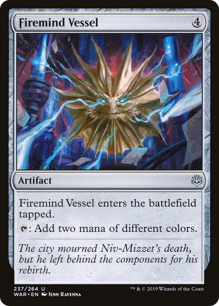 Image of Firemind Vessel (WAR-237) - War of the Spark Foil
