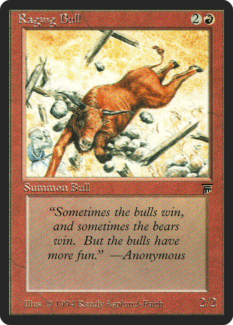 Image of Raging Bull (LEG-) - Legends