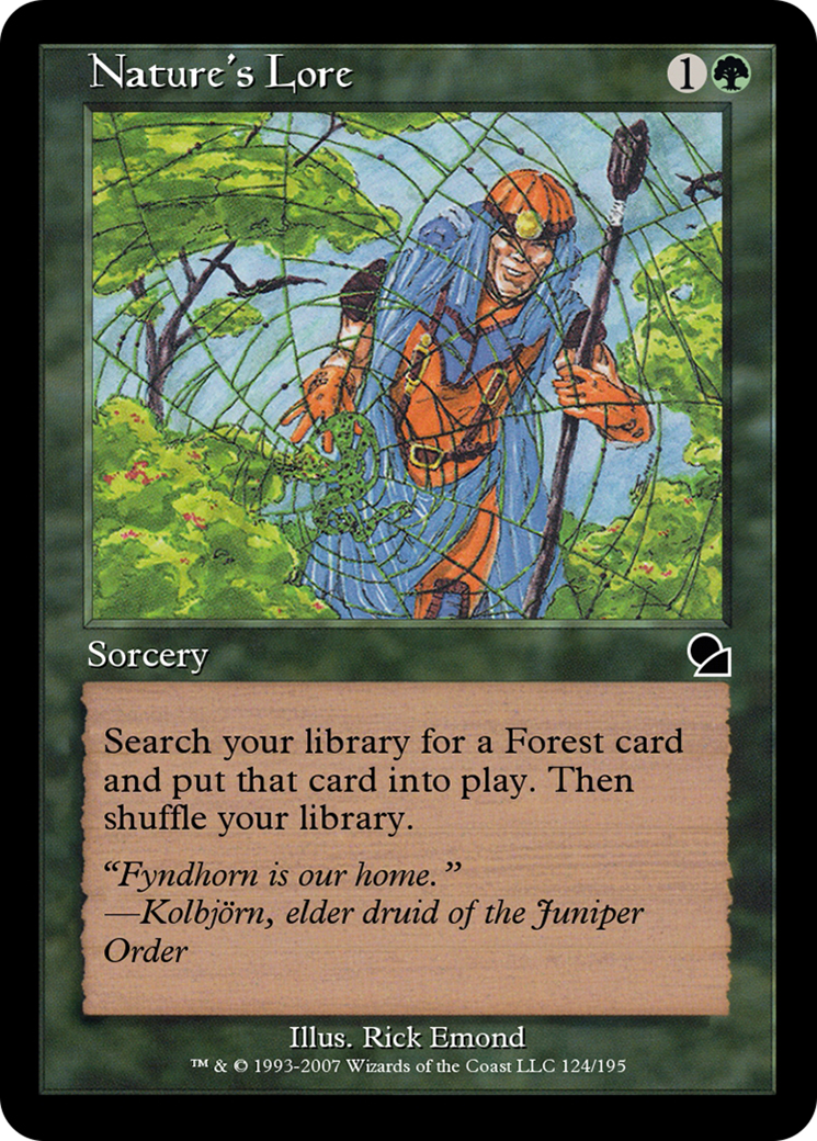 Image of Nature's Lore (ME1-124) - Masters Edition