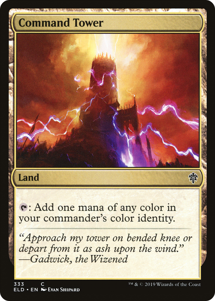 Image of Command Tower (ELD-333) - Throne of Eldraine