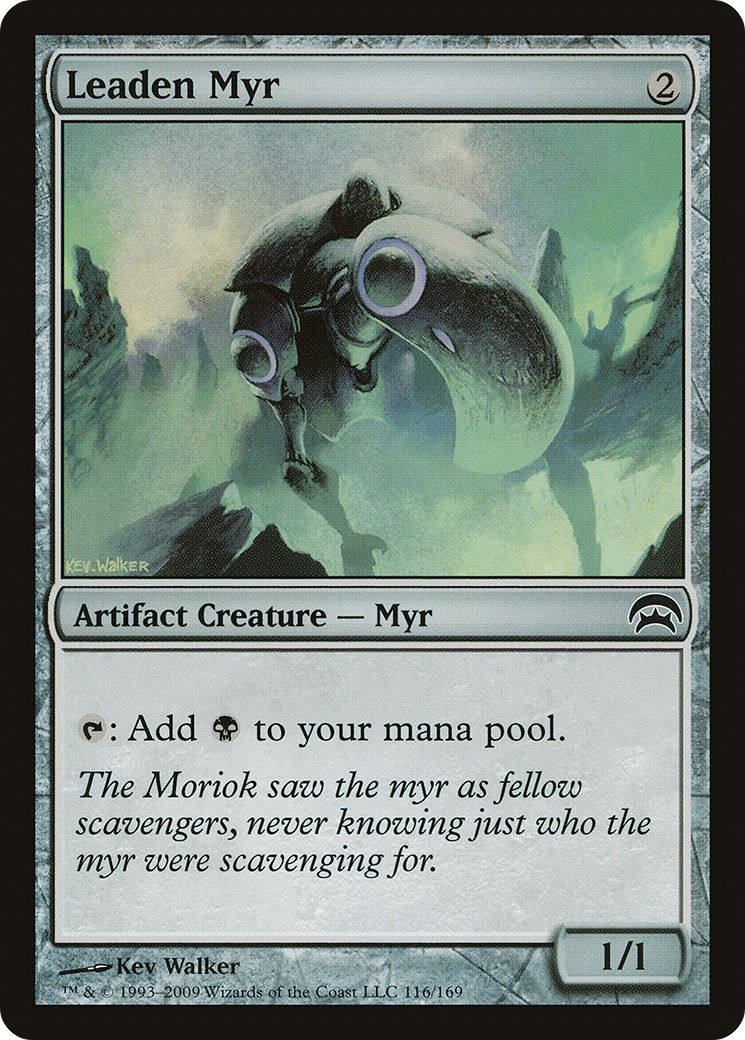 Image of Leaden Myr (HOP-116) - Planechase