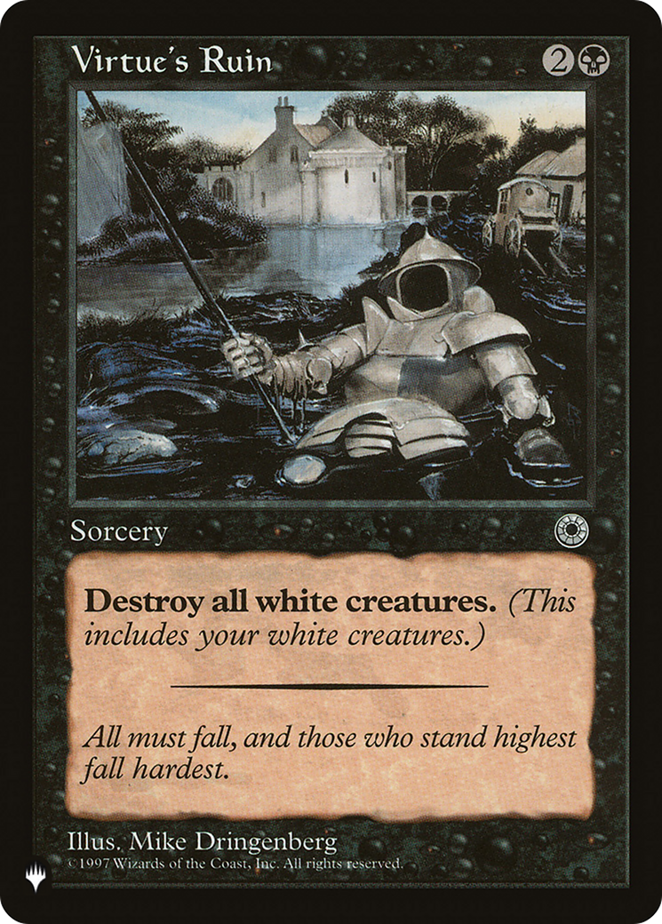 Image of Virtue's Ruin (LIST-POR-116) - The List