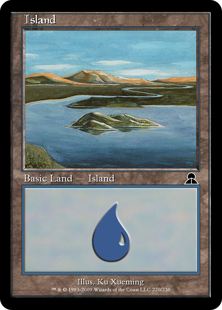 Image of Island (ME3-220) - Masters Edition III Foil