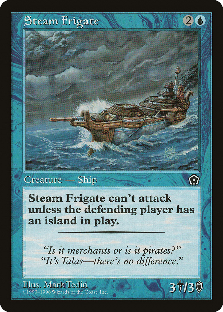 Image of Steam Frigate (P02-047) - Portal Second Age