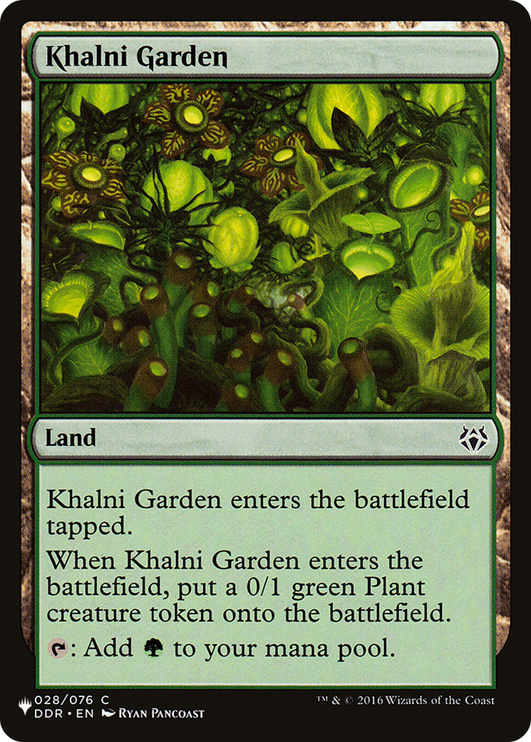 Image of Khalni Garden (LIST-DDR-28) - The List