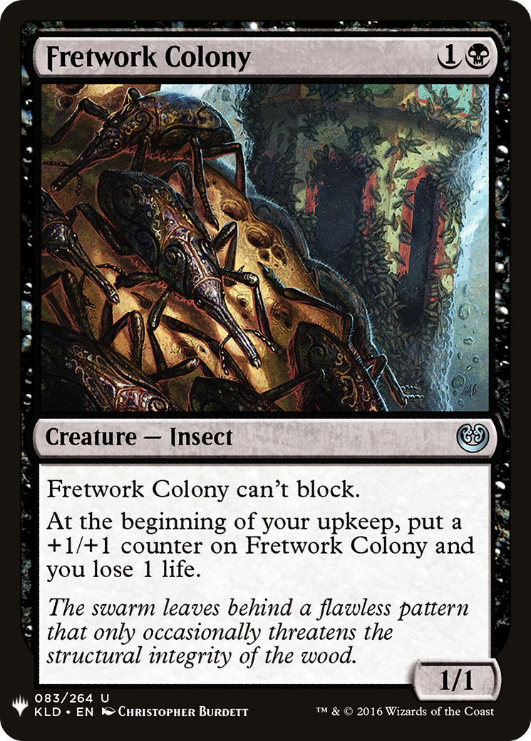 Image of Fretwork Colony (LIST-KLD-83) - The List