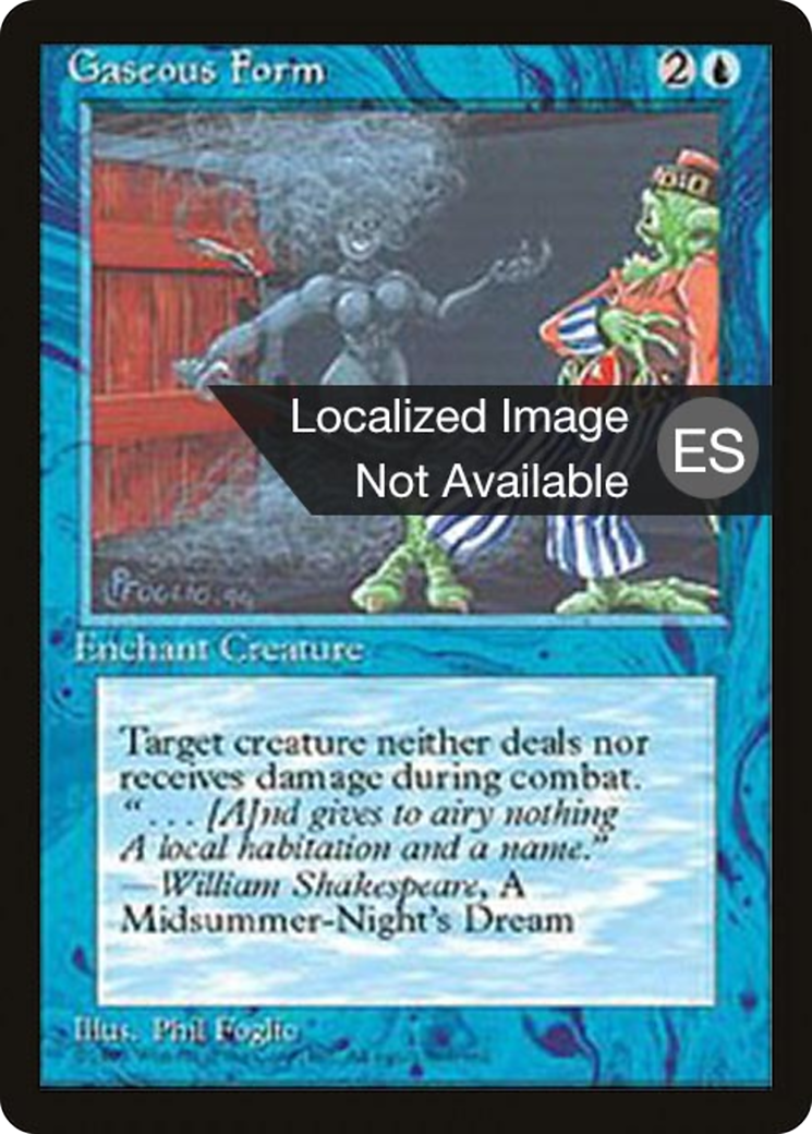 Image of Gaseous Form (4BB-) - Fourth Edition Foreign Black Border
