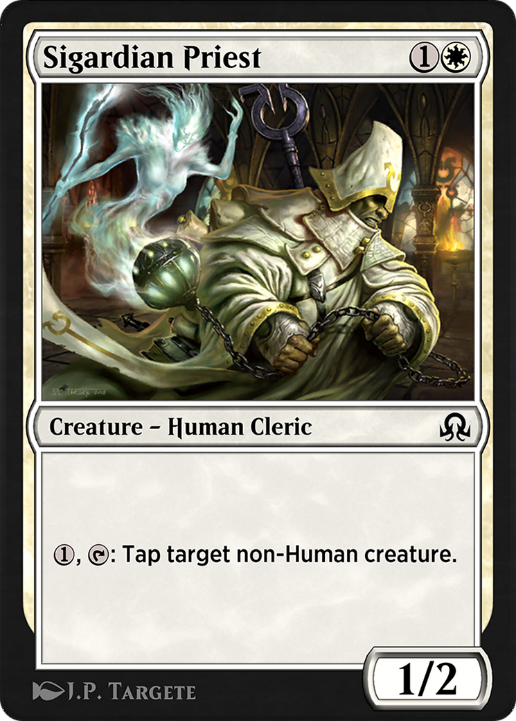 Image of Sigardian Priest (SIR-044) - Shadows over Innistrad Remastered