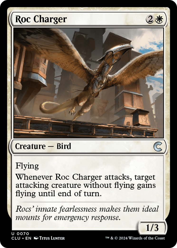 Image of Roc Charger (CLU-070) - Ravnica: Clue Edition