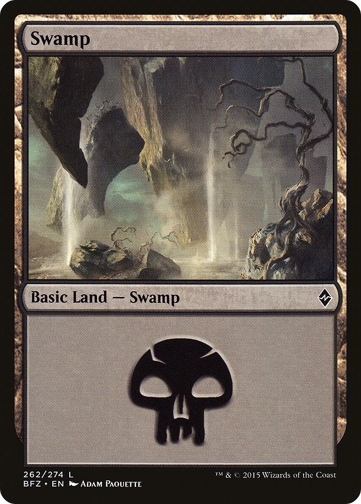 Image of Swamp (262) (BFZ-262) - Battle for Zendikar