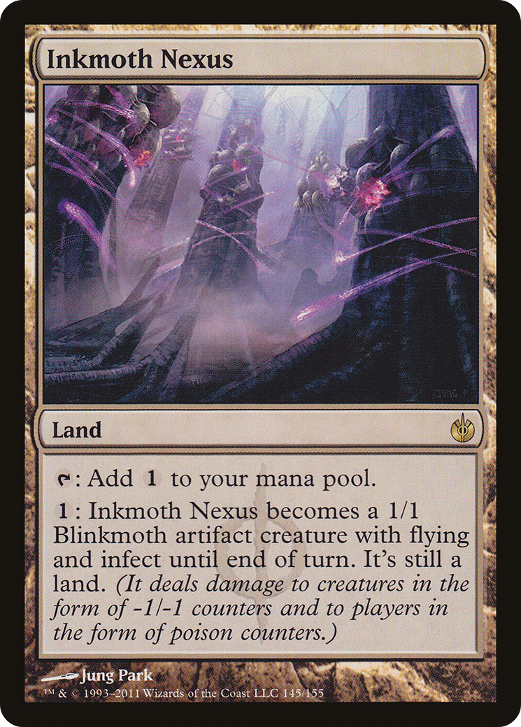 Image of Inkmoth Nexus (MBS-145) - Mirrodin Besieged Foil