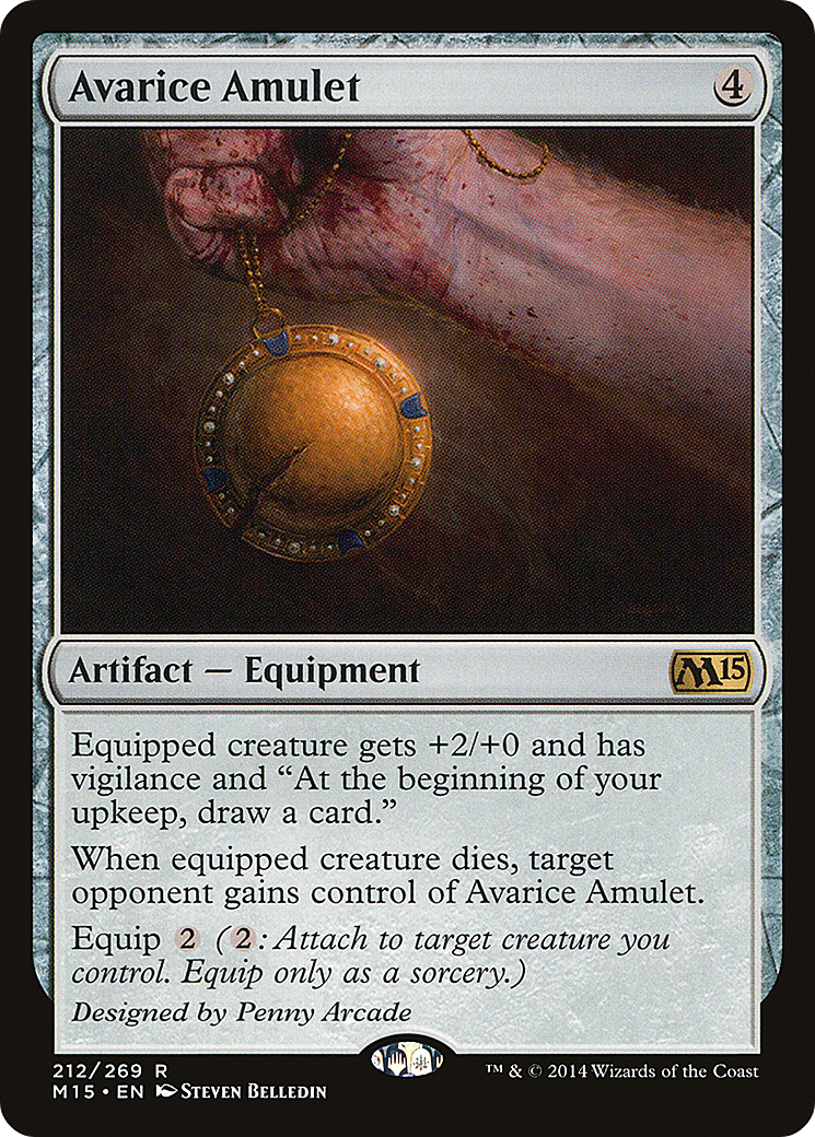 Image of Avarice Amulet (M15-212) - Magic 2015 Foil