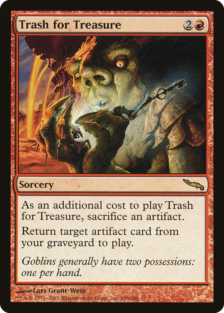 Image of Trash for Treasure (MRD-109) - Mirrodin Foil