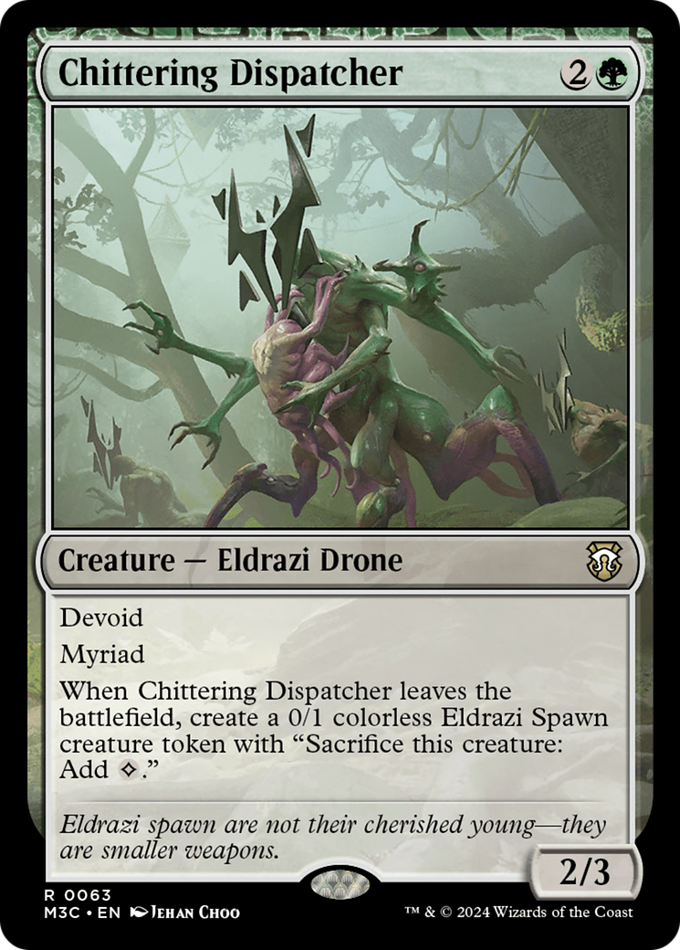 Image of Chittering Dispatcher (M3C-063) - Modern Horizons 3 Commander: (devoid)