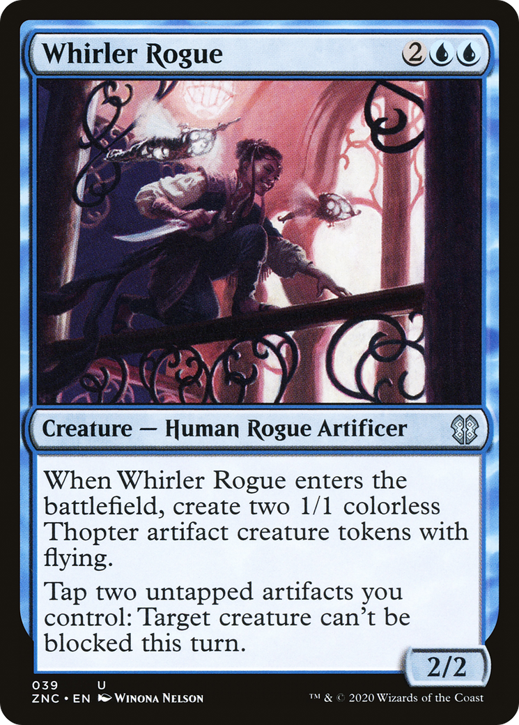 Image of Whirler Rogue (ZNC-039) - Zendikar Rising Commander